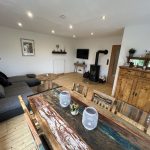 Alpaka Cottage Ferienhaus Wohnzimmer