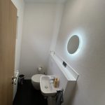 Alpaka Cottage Ferienhaus Toilette