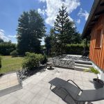 Alpaka Cottage Ferienhaus Sonnenliege
